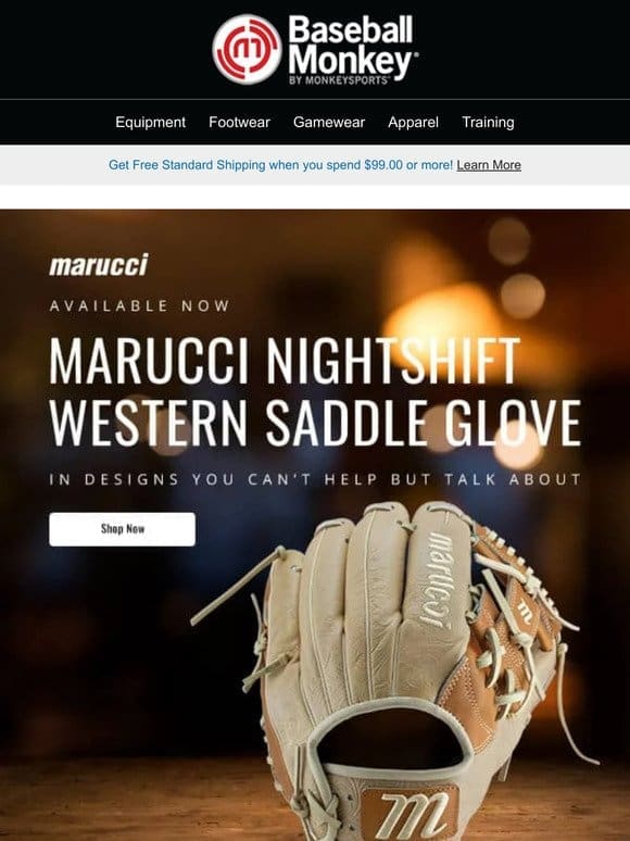 Level Up Your Play!   Marucci Nightshift: Western Saddle – Unrivaled Quality， Unbeatable Style!