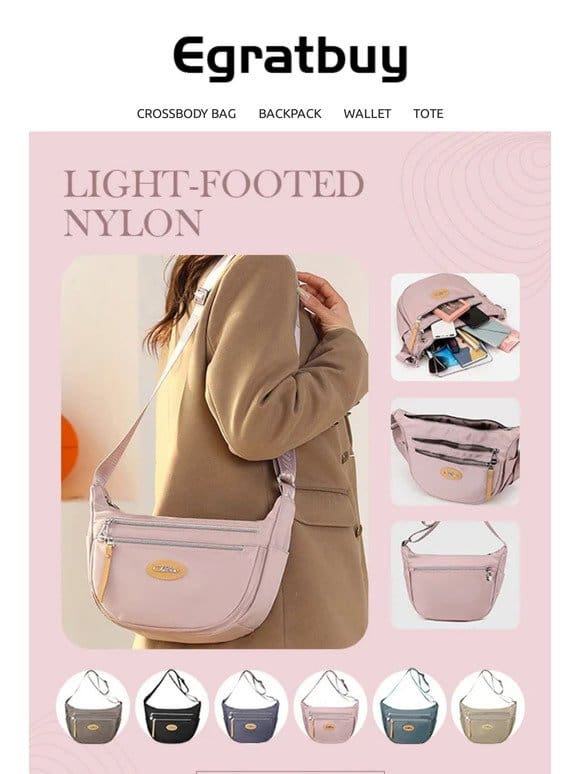 Light-footed Nylon NOW-ON-SALE