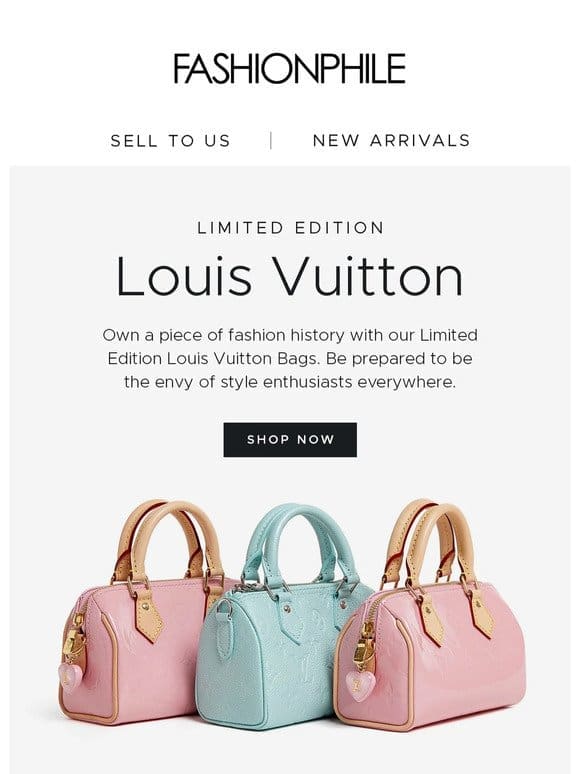 Limited Edition Louis Vuitton