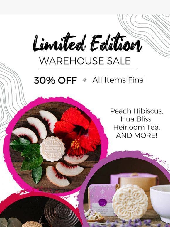 Limited Edition Warehouse Sale!