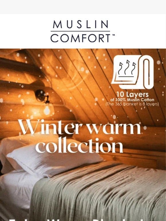 Limited Stock Alert on Our Extra Warm Blankets