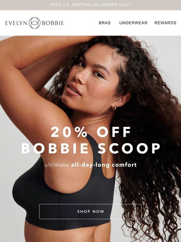 Limited Time: 20% OFF Bobbie Scoop