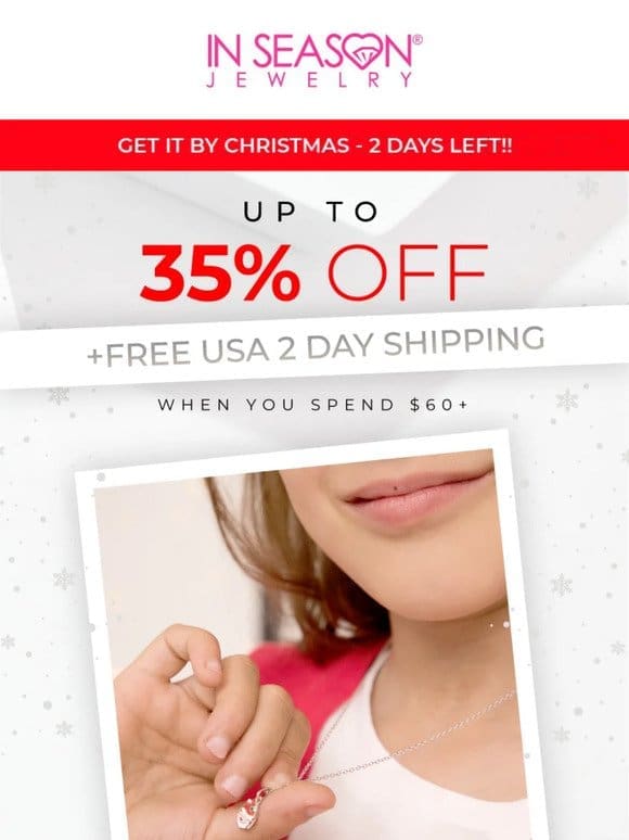 Limited Time ⏰ Up To 35% Off + Free USA 2-Day Shipping
