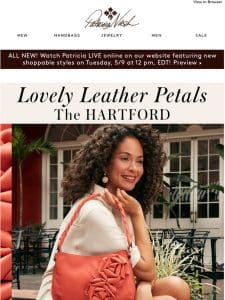Love Leather + Love Flowers? | The Hartford Is In