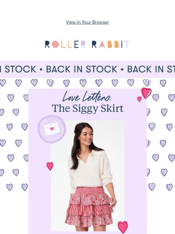 Love Letters: The Siggy Skirt