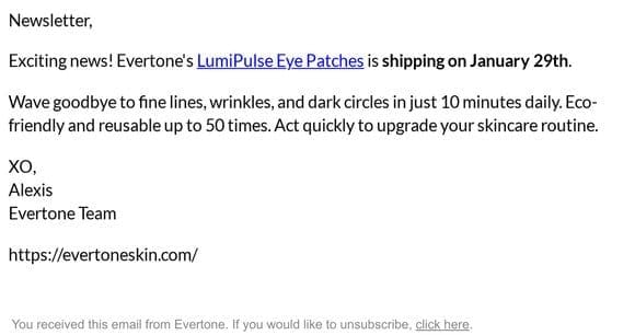 LumiPulse: Shipping Jan 29th