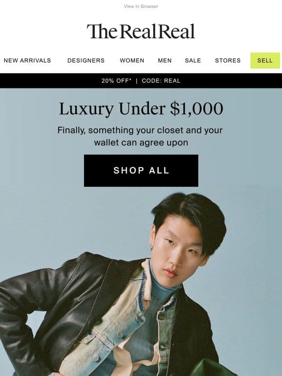 Luxury under $1，000