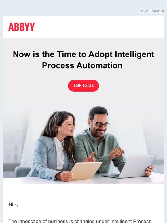 Make decisions 30x faster: How Intelligent Process Automation transforms your business