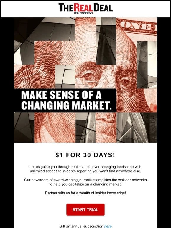 Make sense of a changing market!