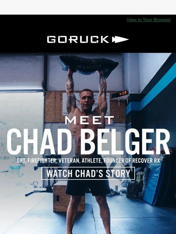 Meet Chad Belger