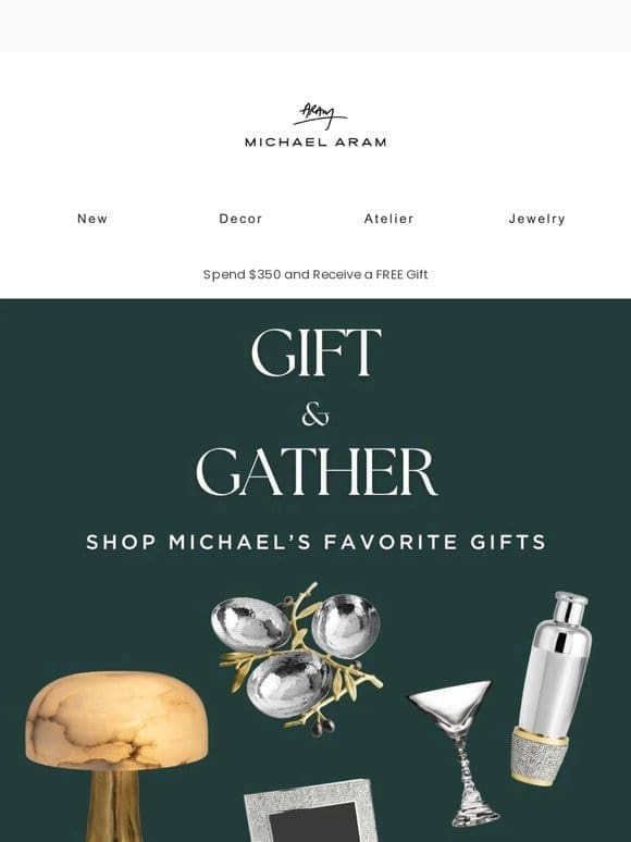 Michael’s Favorite Gifts Are In!