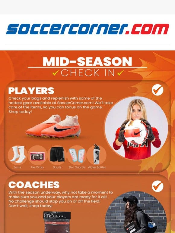 Mid-Season Check In with Soccer Corner