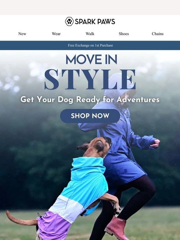 Move In Style – Get Active With Ur Pup!