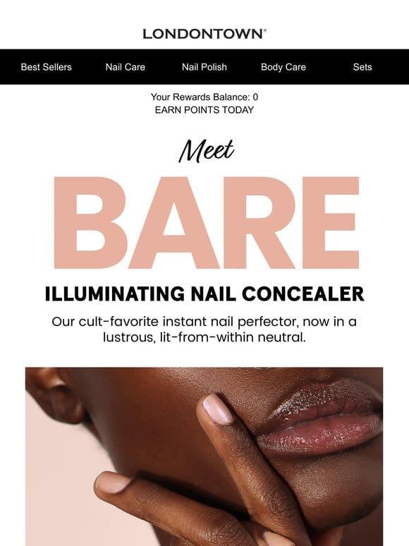 NEW Bare Illuminating Nail Concealer is here!