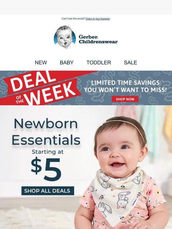 NEW Deal of the Week: Starting at $5