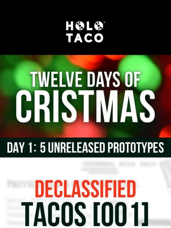 NEW  Declassified Tacos [001]