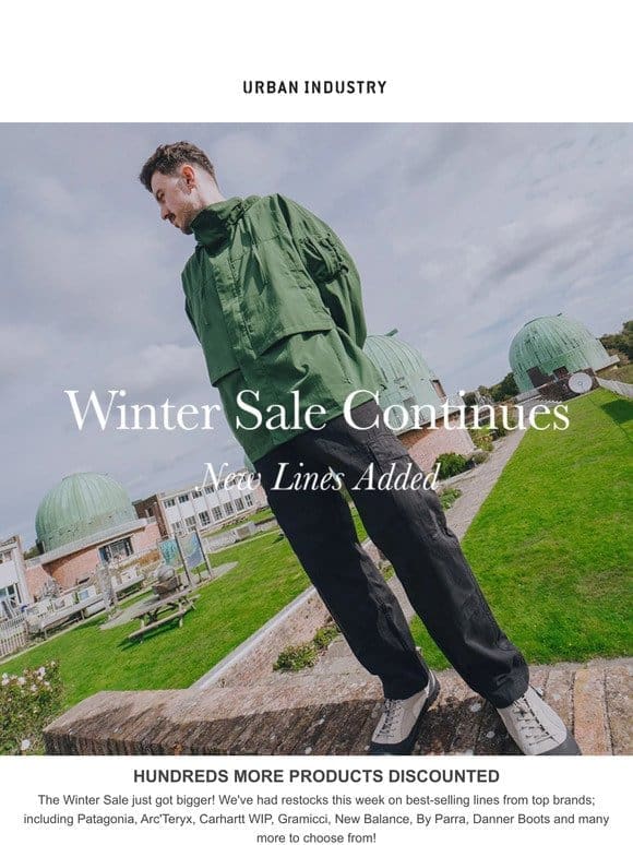 NEW LINES ADDED TO WINTER SALE | The Essentials Edit