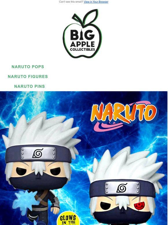 NEW Naruto: Young Kakashi Funko Pops!  ⚡
