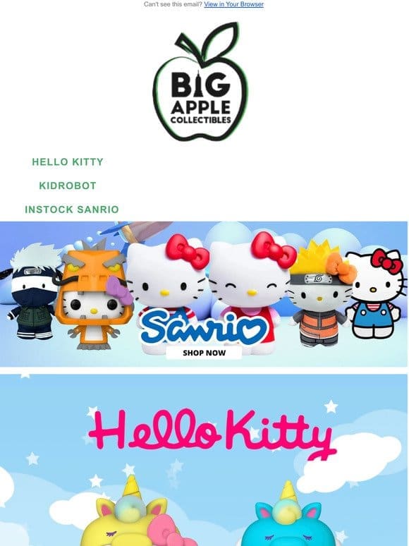 NEW Sanrio Hello Kitty Funko Pops!
