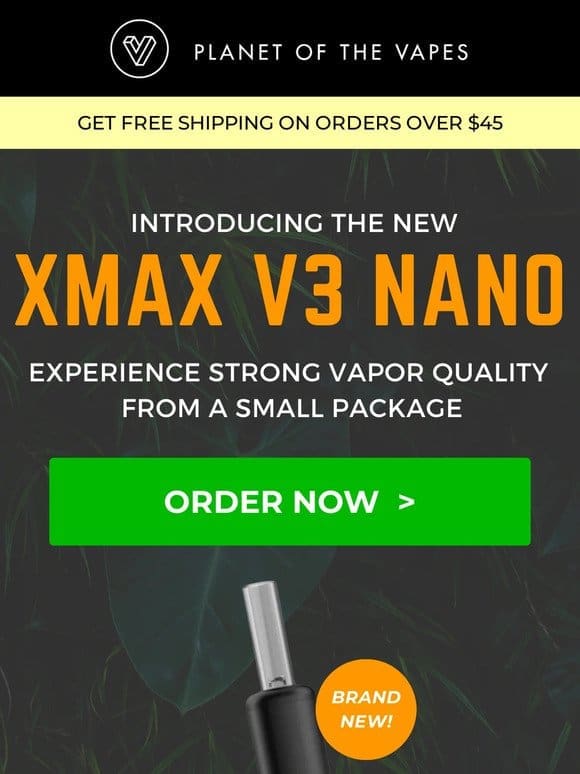 [NEW] The XMAX V3 Nano has arrived!