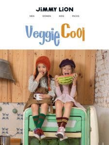 NEW for Kids!   Veggie Cool Collection