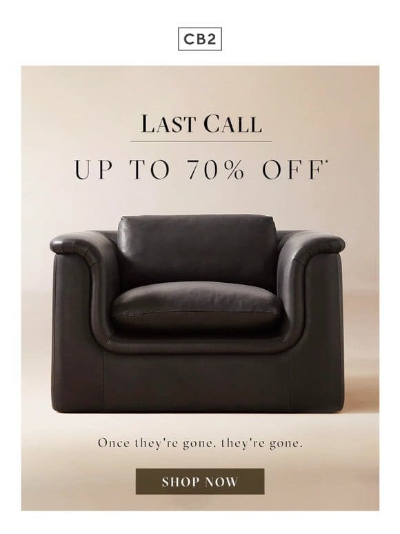 NOW UP TO 70% OFF
