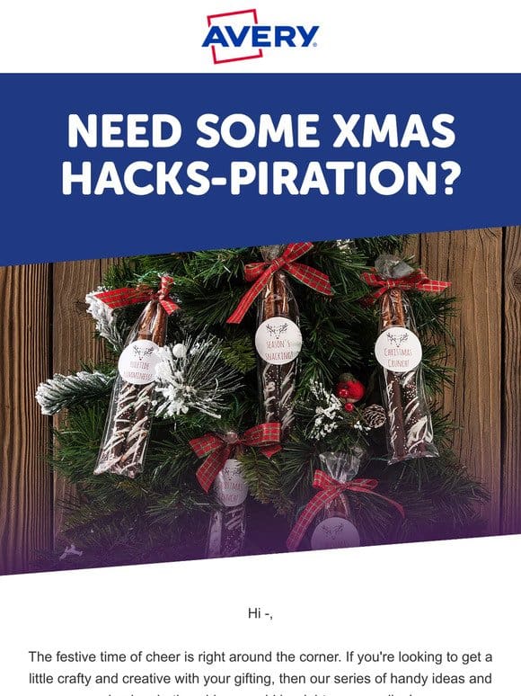 Need Some Xmas Hacks-piration?