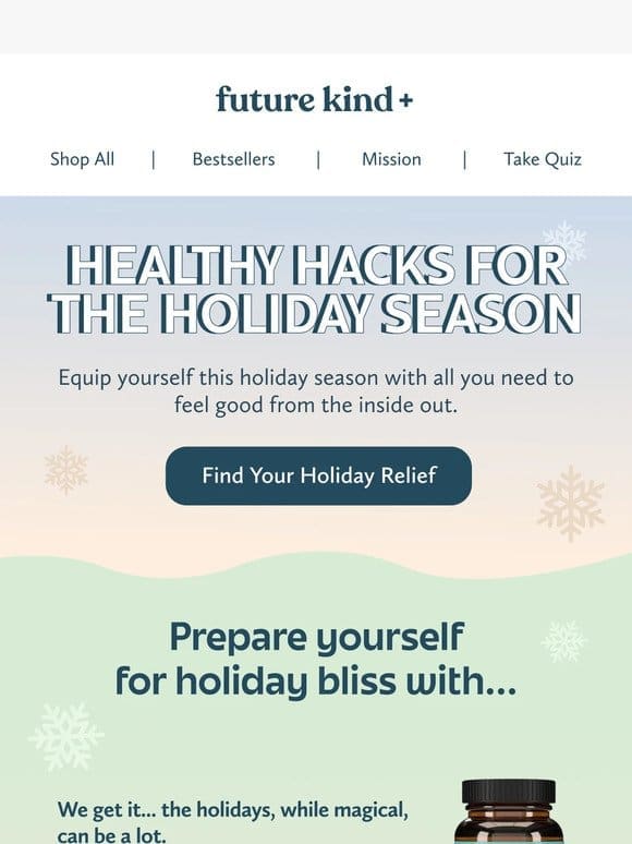 Need a holiday reset?