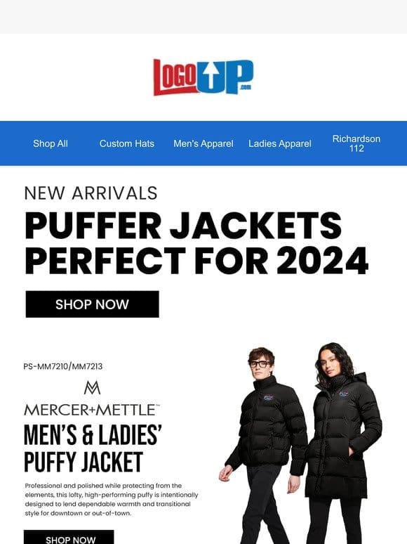 New Arrivals: Puffer Jackets Perfect for 2024