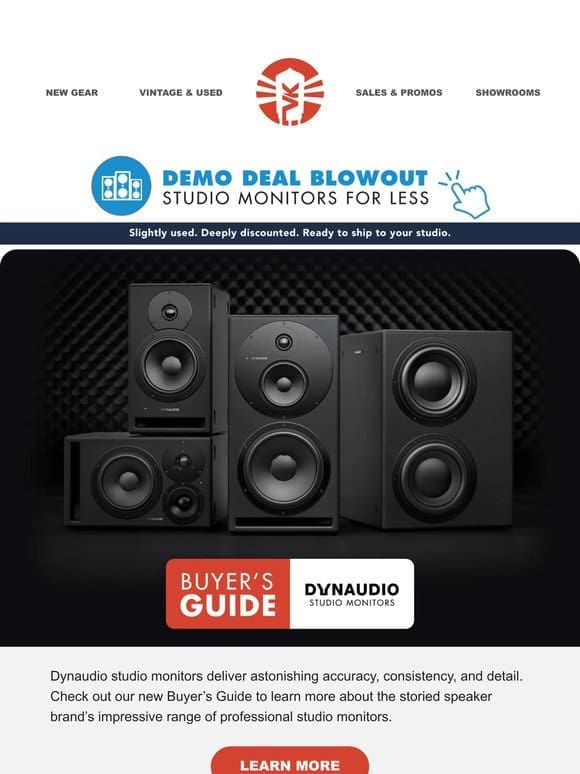 New Buyer’s Guide: Dynaudio Monitors