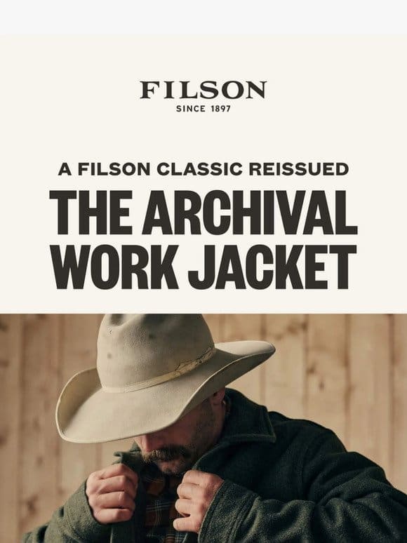 New Color – Mackinaw Wool Work Jacket