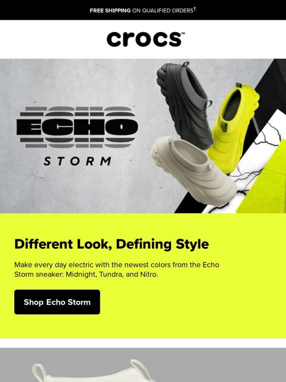 New Echo Storm sneaker colors are here!  ️