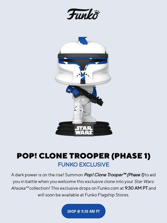 New Exclusive: Clone Trooper (Phase 1)