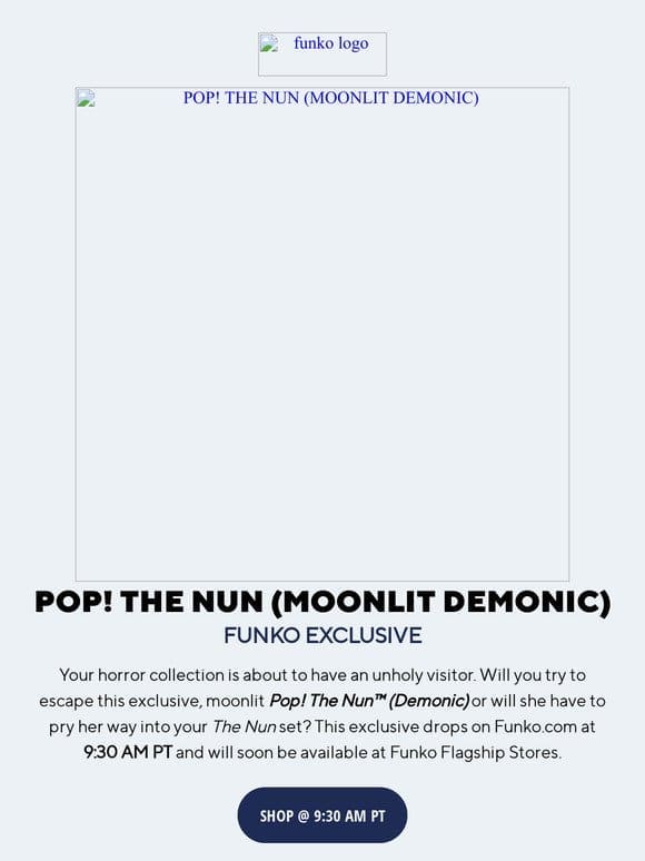 New Exclusive: The Nun (Moonlit Demonic)