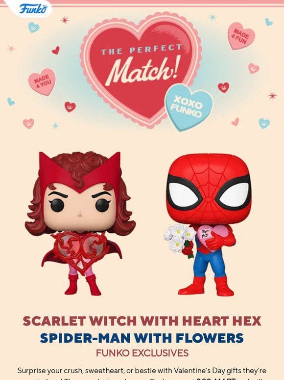 New Exclusives: Marvel Valentines
