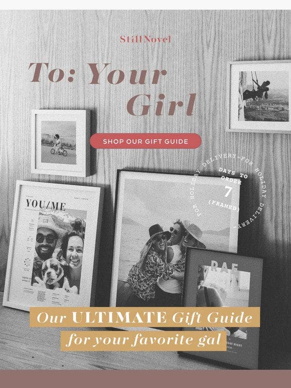 New Gift Guide: Make Her Day!