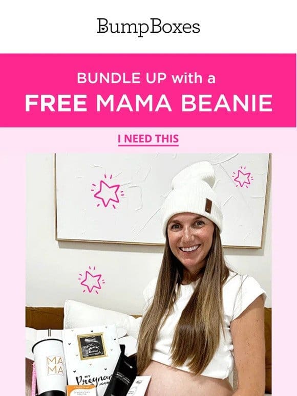 New Gift Launch! FREE MAMA BEANIE