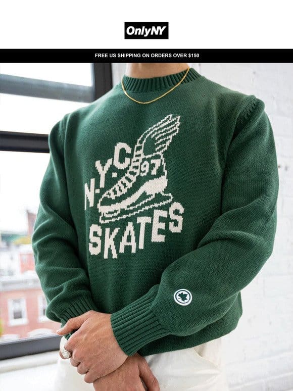 New Holiday NYC Collection featuring New Styles ⛸️