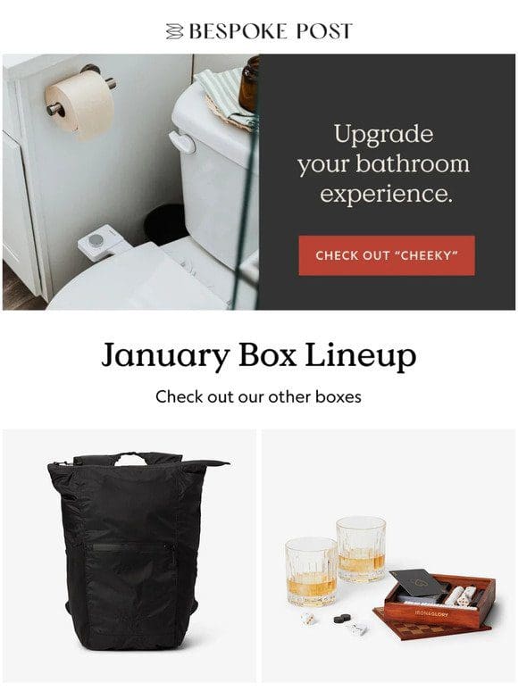 New Jan Box: A Better Bidet (For You & The Planet)