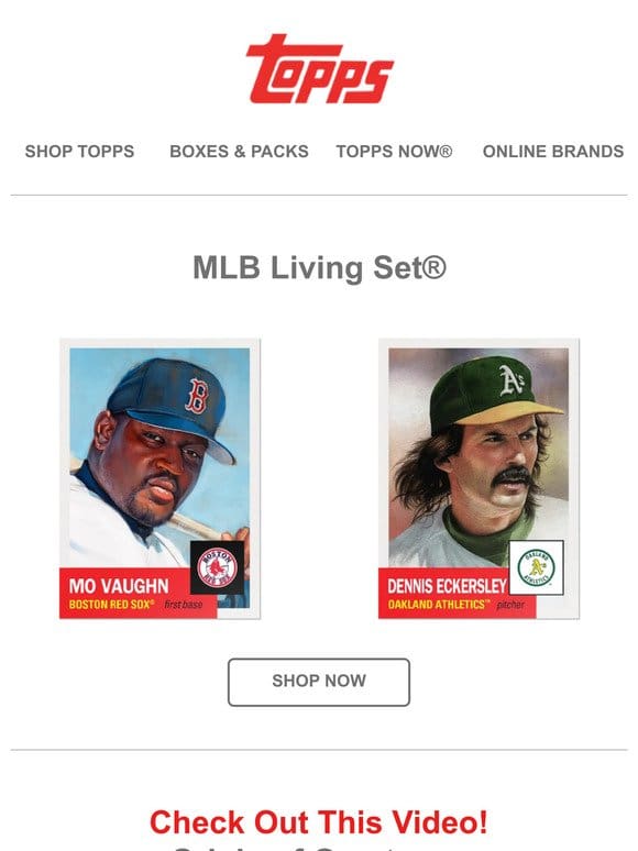 New MLB Living Set® has been dropped!