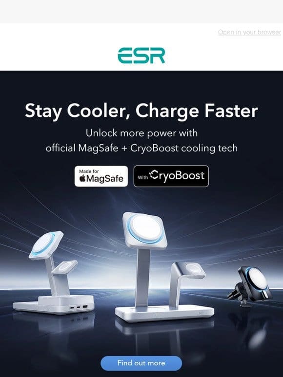 New: MagSafe + CryoBoost = Next-Level Charging ⚡️ | ESR
