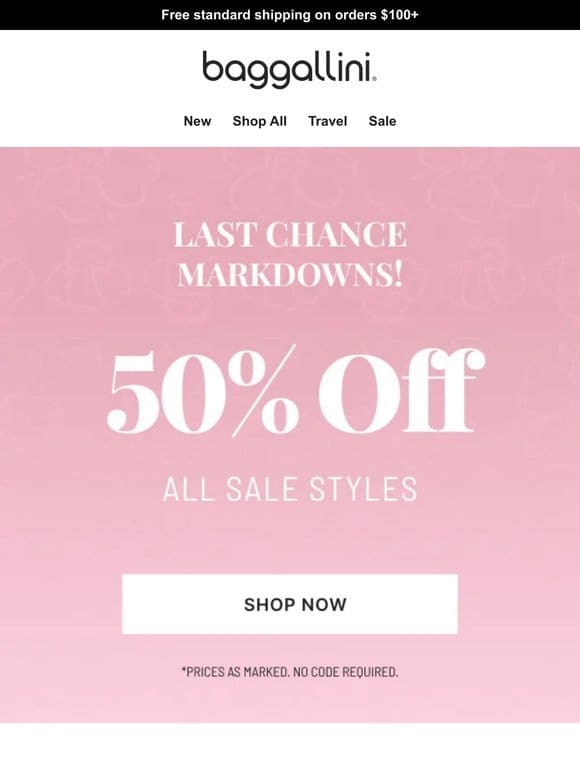 New Markdowns ➡️ 50% ALL Sale Styles