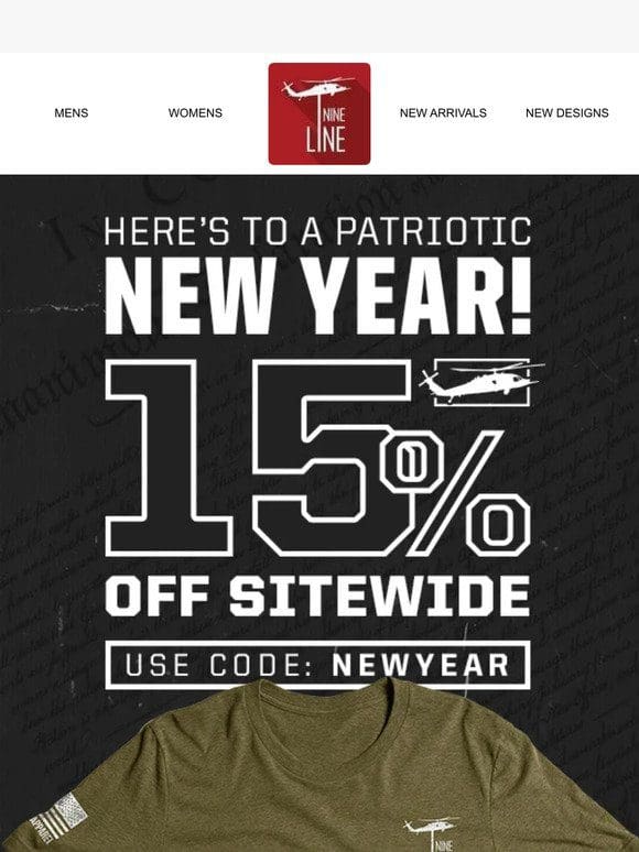 New Year Means Big Savings!