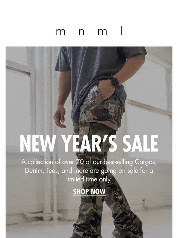 New Year Sale now live
