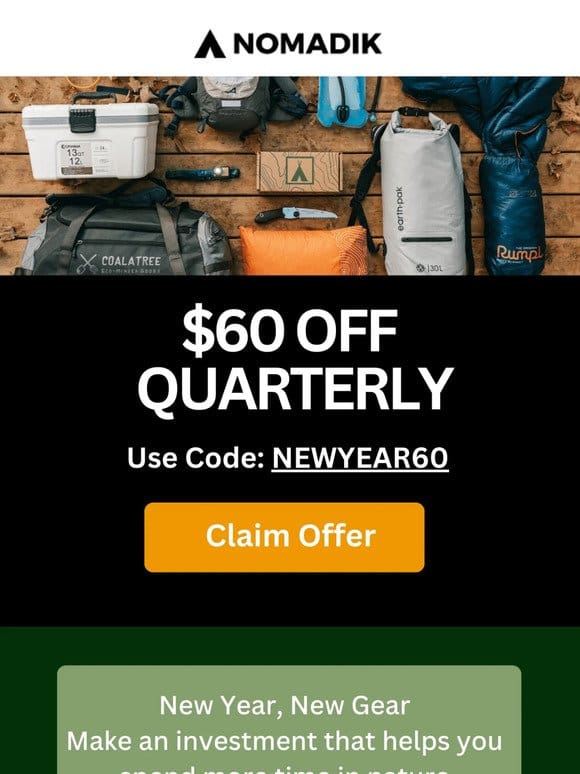 New Years Deal: $60 OFF
