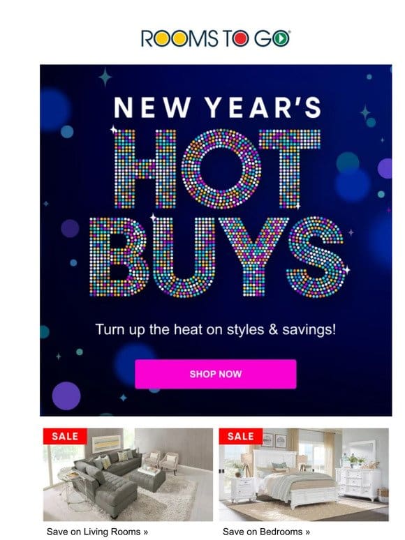 New Year’s Hot Buys are live & heating up 2024!