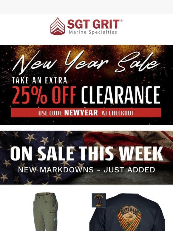 New Years Sale Ends Soon