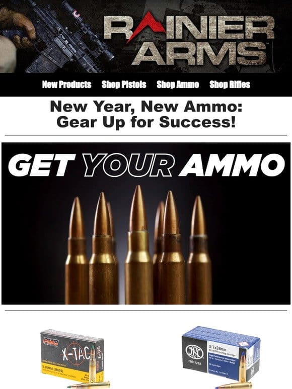 New Year， New Ammo: Gear Up for Success!