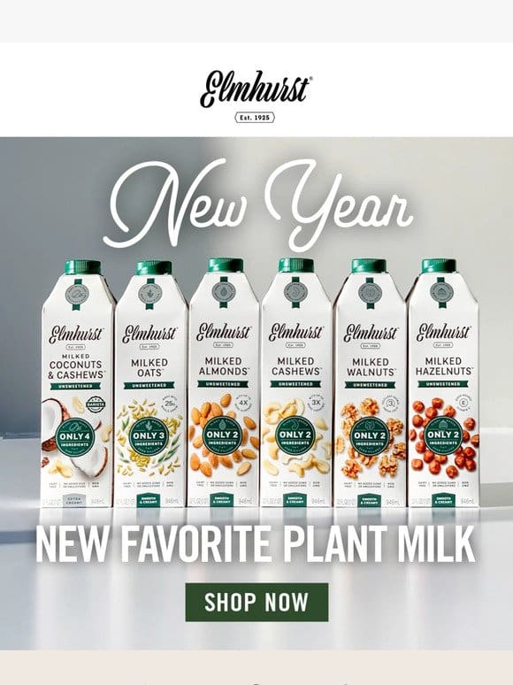 New Year， New Cleaner Milk Choice!