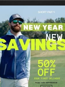 New Year， New Savings – 50% Off Memberships!